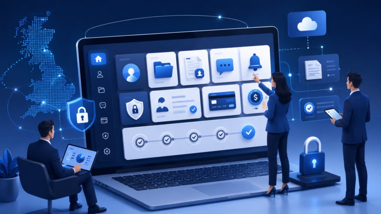 customer portal development UK